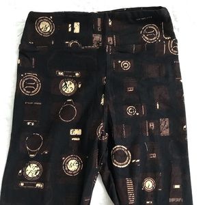 Lularoe camera leggings, Kids S/M